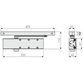 ABUS - Türschließer AC7303 DEFSPPNL,EN 2-4,m. Gleitschiene,silberfarbig