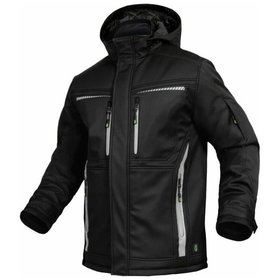 Leibwächter - Winter-Softshelljacke-Flex-Line Schwarz, Größe XL