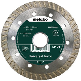 metabo® - Diamanttrennscheibe 125x22,23mm, SP-UT, Universal Turbo SP (628552000)
