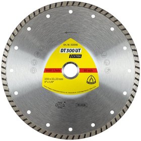 KLINGSPOR - Diamanttrennscheibe DT 300 UT, 100 x 1,9 x 22,23mm 1,9 x 7mm, geschl. Rand Turbo