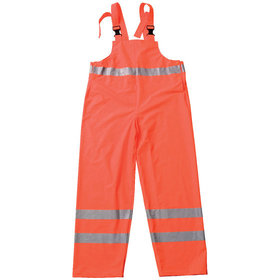 MASCOT® - Warnschutz-Latzhose Hartberg 50103-814, warnorange, Größe 2XL