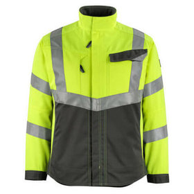 MASCOT® - Oxford Jacke SAFE SUPREME, hi-vis Gelb/Dunkelanthrazit, Größe L