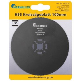 Herkules - M5230 HSS Kreissägeblatt M2, für Multischleifer