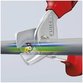 KNIPEX® - StepCut Kabelschere verchromt, isoliert mit Mehrkomponenten-Hüllen, VDE-geprüft 160 mm 9516160