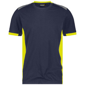 Dassy® - LOGIX - TAMPICO T-Shirt, nachtblau/warngelb, Größe L