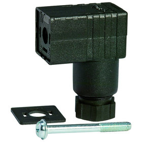 RIEGLER® - Gerätestecker für Mini-Magnetventile 15mm, PG 9 Form C