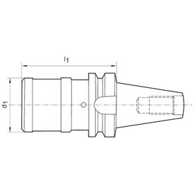 FORTIS - Gewindeschnellwechsel-Futter M3-12 BT 40