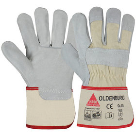 Hase Safety Gloves - Universalhandschuh Oldenburg, Kat. II, weiß, Größe 10