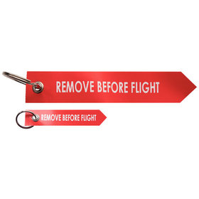 HALDER - Warnfahnen, mit Schriftzug "Remove Before Flight" | 4217.B002