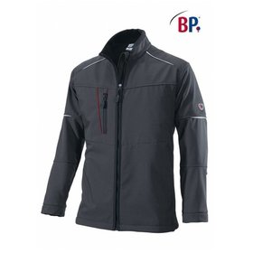 BP® - Softshelljacke für Herren 1868 572 anthrazit, Größe 2XL