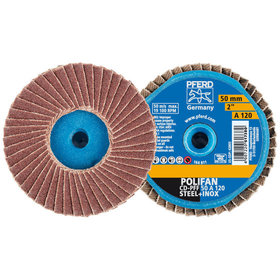 PFERD - COMBIDISC Korund Mini-POLIFAN CD Ø 50mm A120 für universelle Anwendungen