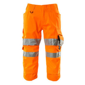 MASCOT® - Dreiviertel-Hose mit Knietaschen SAFE SUPREME, hi-vis Orange, Größe C62