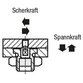 KIPP - BUCHSE MAGNETISCH EDELSTAHL