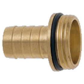 GEKA® plus - 1/3-Schlauchverschraubung AG G 1/2" - 13mm MS m. O-Ring