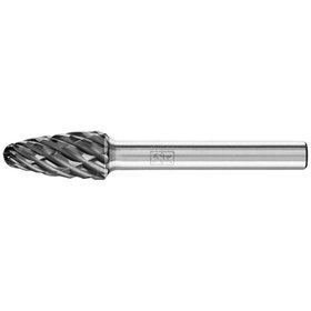 PFERD - Hartmetall Hochleistungsfrässtift STEEL Rundbogen RBF Ø 10x20mm Schaft-Ø 6 mm HICOAT für Stahl