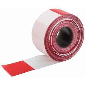 HAZET - Folien-Absperrband ∙ rot / weiß geblockt 200-3
