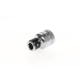 GEDORE - Bit-Adapter für 3/8" Knarre, Einfacher Bit-Wechsel, Passgenauer Halt, Silber