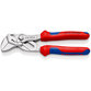 KNIPEX® - Zangenschlüssel mit aufgerauten Backen verchromt, mit Mehrkomponenten-Hüllen 150 mm 8605150S02