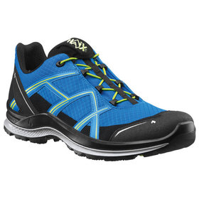 Haix - Halbschuh BLACK EAGLE Adventure 2.1 T low/blue-citrus, blau/grün, Größe UK 10.0 / EU 45