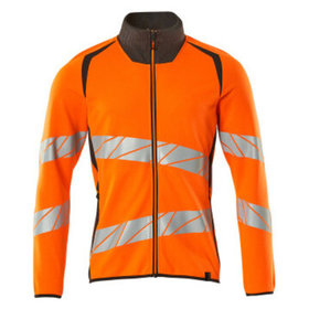 MASCOT® - Sweatshirt mit Reißverschluss - ACCELERATE SAFE - hi-vis Orange/Dunkelanthrazit, Gr. L