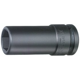 STAHLWILLE® - 3/4" (20mm) IMPACT-Steckschlüsseleinsatz SW.27mm L.100mm