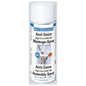 WEICON® - Anti-Seize High-Tech Spray | Festschmierstoffpaste | 400 ml | weiß