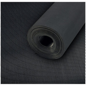 FORTIS - Feinriefenmatte PRO schwarz 3mm 1,0x10m