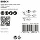 Bosch - EXPERT HEX-9 MultiConstruction Bohrer-Set, 5,5/6/6/7/8 mm, 5-tlg. (2608900586)