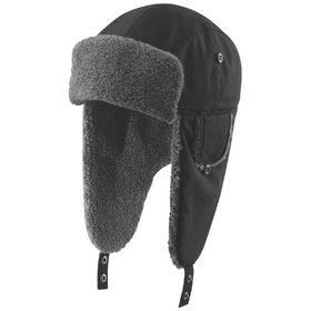 carhartt® - Rippstrickmütze TRAPPER HAT, schwarz, Größe L/XL