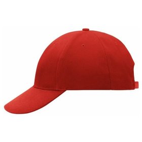 James & Nicholson - 6 Panel Low Profile Cap MB018, rot, Einheitsgröße