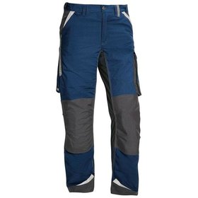 PKA - Bundhose Flexolution, blau/grau/anthrazit, Größe 54