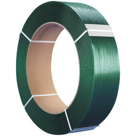 PET Kunststoffband grün 15,5 x 0,65mm Rolle á 2000m
