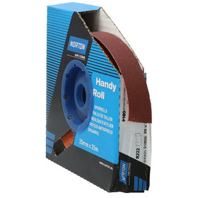 NORTON clipper® - Sparrolle R222 25mm x 25m P180