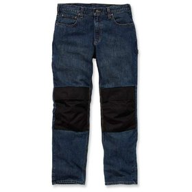 carhartt® - Herren Jeanshose 5-POCKET WORK JEANS, rustic worn, Größe W30/L32