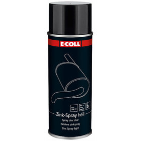E-COLL - Zink-Spray hell silikonhaltig, silbergrau glänzend 400ml Spraydose