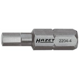 HAZET - Bit 2204-4, 1/4" für Innen-Sechskant 4mm