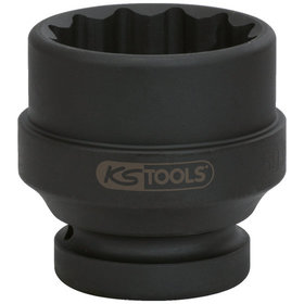 KSTOOLS® - 1" 12-kant-Kraft-Stecknuss, kurz, 50mm