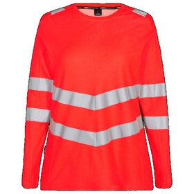 Engel - Safety Damen Langarm-Shirt 9543-182, Rot, Größe XS
