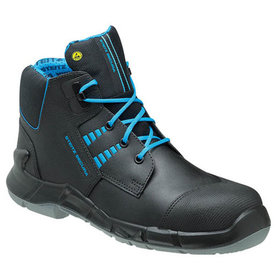 Steitz Secura - Sicherheitshalbstiefel VX PRO 7800 SF, S3 SRC CI ESD, schwarz/türkis, XB, Gr. 42