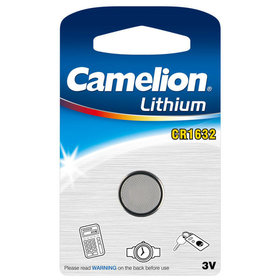 Camelion® - Lithium Knopfzelle CR-1632, 3 V, 120 mAh