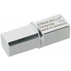 STAHLWILLE® - Einsteckadapter Wkz.Aufn.24,5x28mm Außen-4kant 22x28mm L.85mm