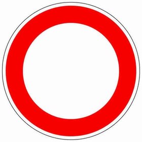 Verkehrszeichen 250 Verbot für Fahrzeuge aller Art RA2