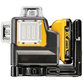 DeWALT - Multilinienlaser DCE089D1G-QW 3x 360°, grün, 10,8V / 2Ah