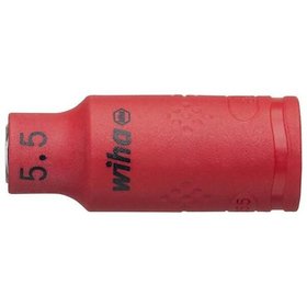 Wiha® - Steckschlüsseleinsatz 6-kant 1/4" 5,5mm VDE