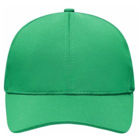 James & Nicholson - 6 Panel Sport Mesh Cap MB6214, grün, Einheitsgrünöße