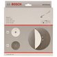 Bosch - Stützteller-Set, mittelhart, 215 mm (2608000766)
