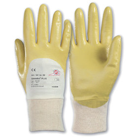 KCL - Mechanischer Schutzhandschuh Sahara® 101, weiß/gelb, Größe 9