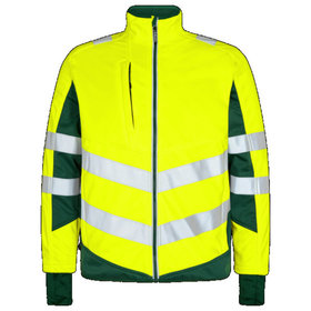 Engel - Safety Softshelljacke 1158-237, Warngelb/Grün, Größe M