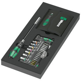 Wera® - 9750 Schaumstoffeinlage Kraftform Kompakt und Tool-Check PLUS Set 1, 5