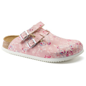 BIRKENSTOCK® - Clog Kay Superlauf, Birko-Flor, Flower Field Rose, schmal, Größe 35